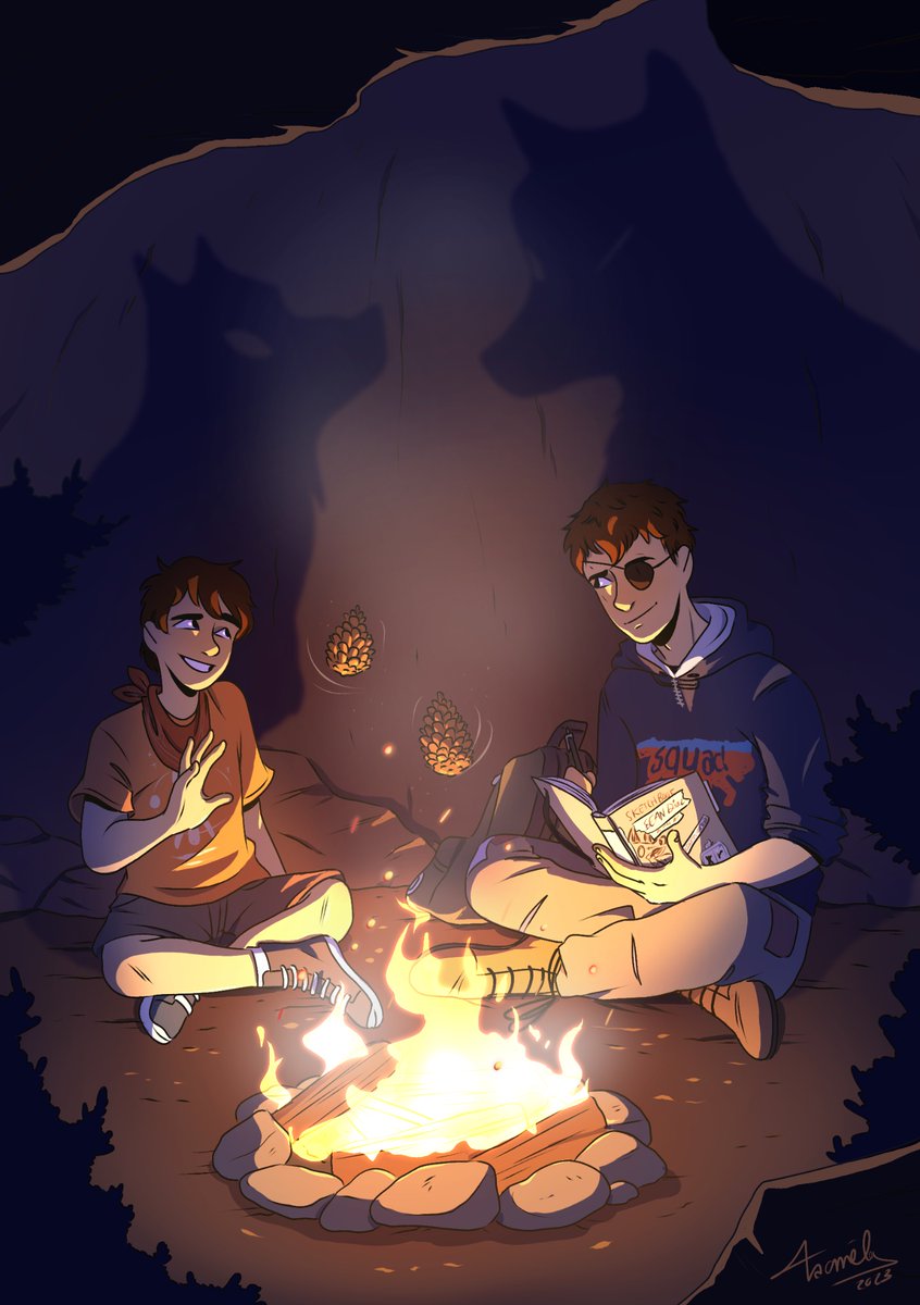 tacmela's tweet photo. J’ai enfin terminé mon fanart de Life is Strange 2 ! J’ai tellement adoré le jeu, que ce soit les personnages, les thèmes abordés, les graphismes et le faire en live c’était génial comme expérience !!
#LifeIsStrange2 #lifeisstrange https://t.co/QtPeHETv5r