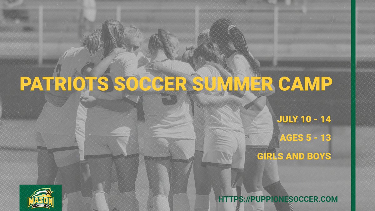 Come kick it with us at our youth soccer summer camp! 

Register today at puppionesoccer.com 

#ExpressingValue
#FuturePatriots