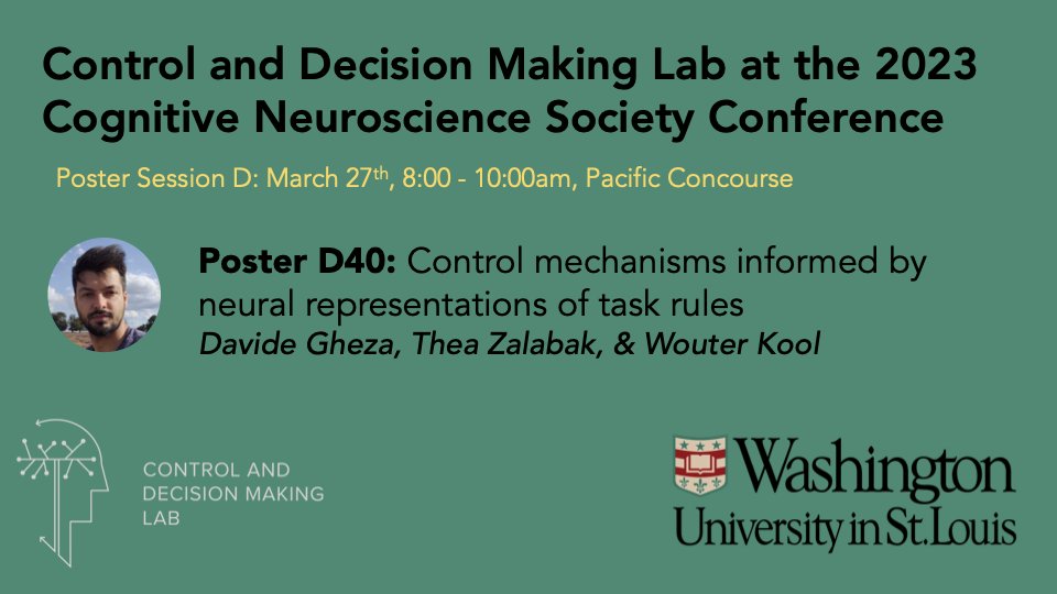Come check out our newest poster with work by <a href="/DavideGhez/">davideghez.bsky.social</a>, <a href="/TheaZalabak/">thea zalabak</a>, and <a href="/wouterkool/">Wouter Kool</a> on Monday from 8-10am during Poster Session D at #CNS2023! <a href="/CNSmtg/">CNS 2026 Annual Meeting</a>