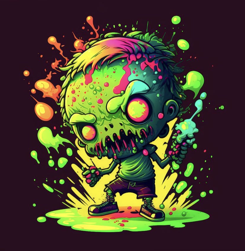 WOOOOOOOww 0.01 ETH 
Buuuuuuuuuy...Grrrrrrr - become one of us
SUPER CARTOON ART - ZOMBIE Chibi Monster
#nft #freedrop #nftart #nftcollector #nftdrop #nftcommunity #NFTCollection #dropnft #zcm 🧟‍♂️🧟‍♀️🧟🧟🧟‍♂️🧟‍♀️Link 👉 opensea.io/collection/zom…