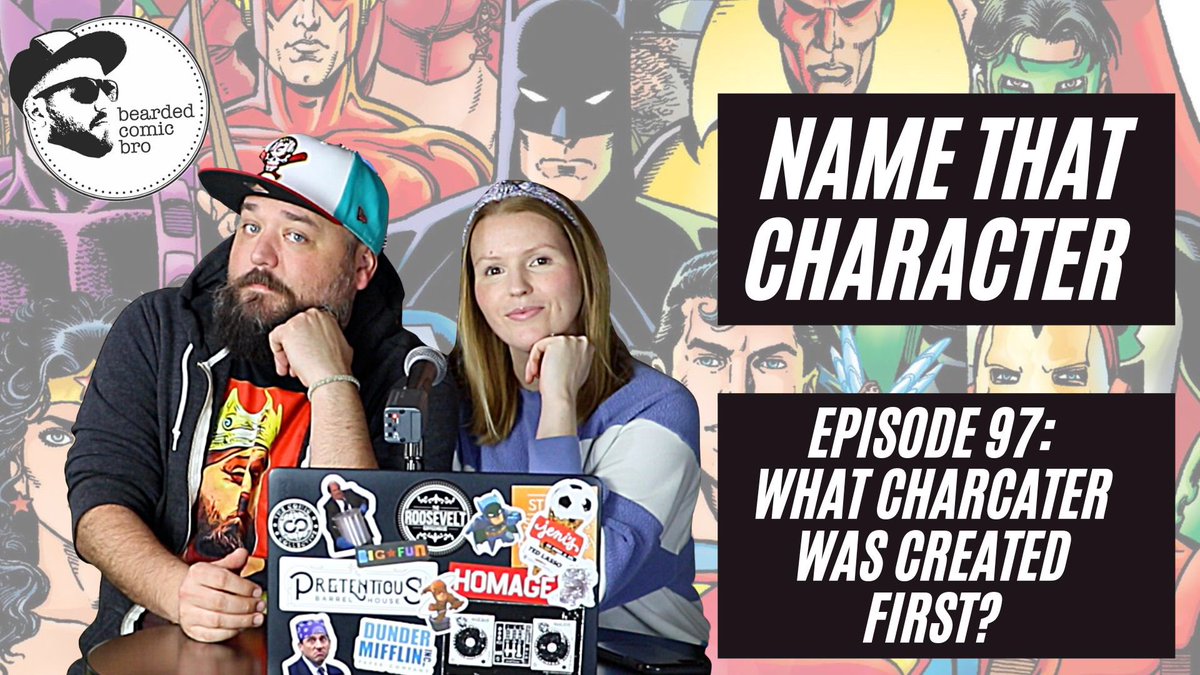 beardedcomicbro's tweet photo. It’s time for everyone’s favorite comic book themed game show!!! Let’s see if Mrs Bearded can guess which DC/Marvel characters were created first!!! #comics #comicbooks #namethatcharacter #beardedcomicbro #dc #marvel https://t.co/frogQwrpOV https://t.co/TCnTBl4leE