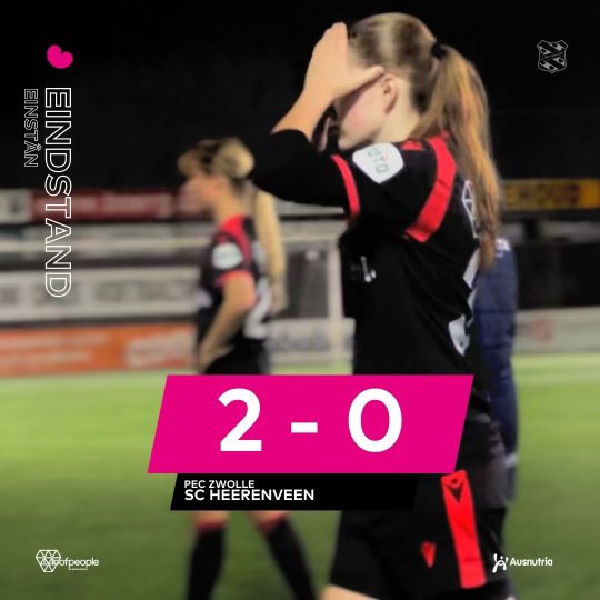 SCHVrouwen's tweet photo. ๐๐ฒ๐น๐ฎ๐ฎ๐โฆ
Op naar volgende week ๐๐๏ธ wedstrijd tegen Ajax!
#PECHEE #eindstand #stadionwedstrijd #scheerenveen #HEEAJA https://t.co/j8utNZPtA0