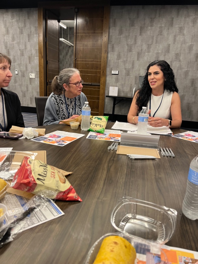 kanner_dr's tweet photo. So proud of @MaGracielaParra for rocking her Complications of Obesity Roundtable at #NASPAG23 https://t.co/s5UeZASw99