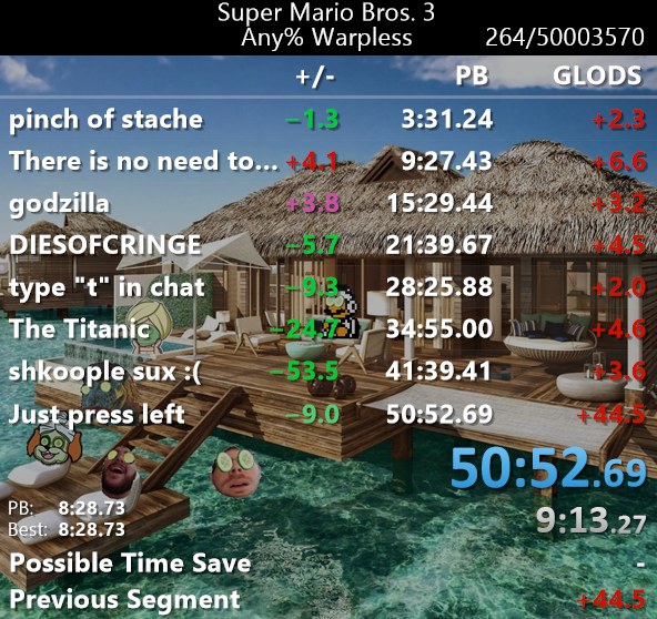 Got the sub 51 ooooo. Massive third place. I AM FREE