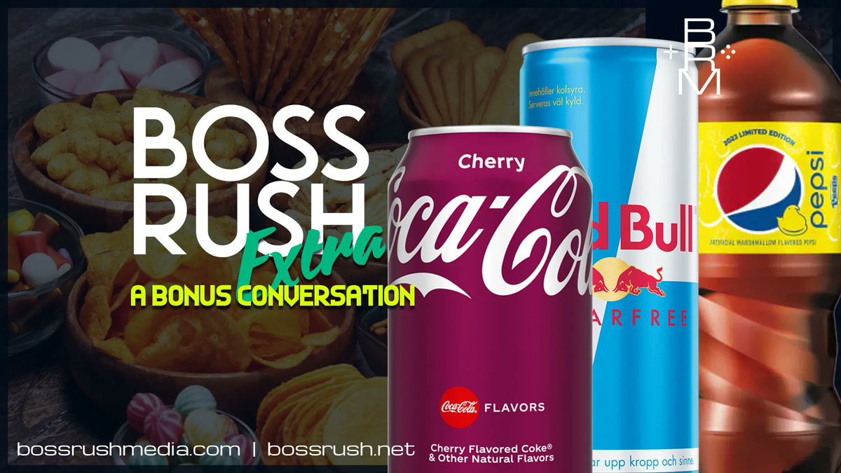 iamcoreyinhd's tweet photo. PATREON: For some reason, @ThatRetroCode, @PhantomNXS, and I spent this Founder's Roundtable discussing Peeps and Pepsi for like, 25 minutes. We also discuss snacks, movies, and other things. #PeepsPepsi #Peepsi #BeBetter #WeAreBossRush
https://t.co/t852A3Taz1 https://t.co/Sp0iC342bB
