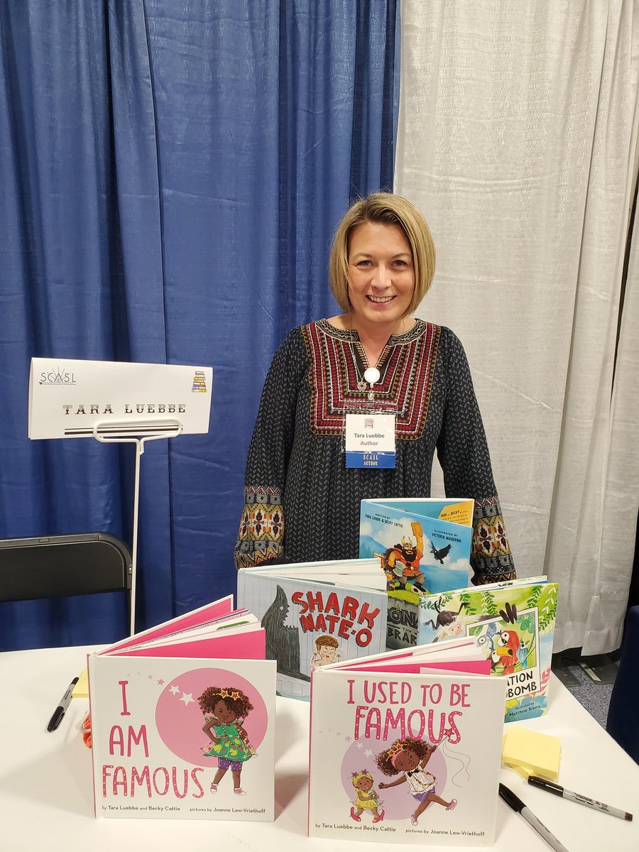 Great few days at SCASL learning together with amazing librarians and getting to meet incredible authors! #SCASL23