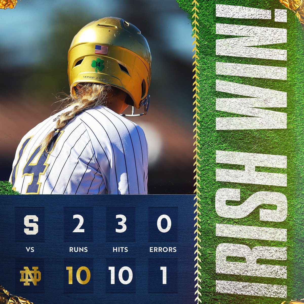 Notre Dame Softball tweet media