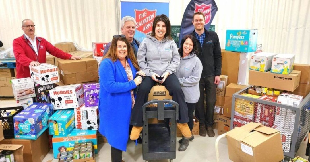 As part of Synergy’s commitment to the community, Synergy staff held a weeklong challenge at the Lloydminster branch to raise donations for the Salvation Army food bank. They raised over 1,600 items!
#GivingHopeToday #YLL #Lloydminster#creditunion 
ow.ly/WiKG50NrMB4