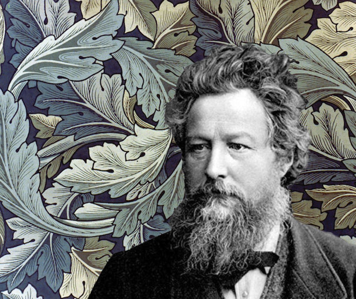 Happy Birthday to William Morris today, the all time master of pattern design.

“Have nothing in your house that you do not know to be useful or believe to be beautiful.”  William Morris <a href="/CumbernauldAcad/">Cumbernauld Academy</a>