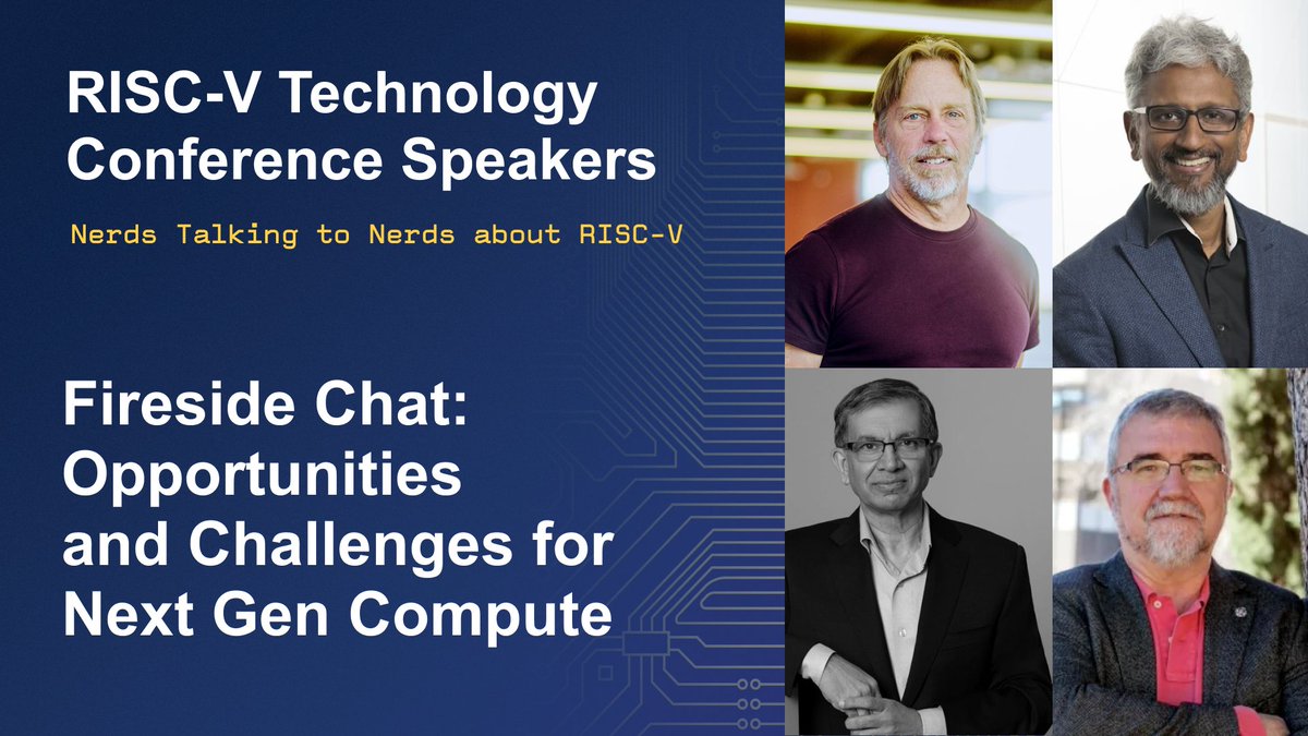 inspired_ai's tweet photo. RT @tenstorrent: Tenstorrent's CEO @jimkxa will be joined by @RajaXg, @drnsherwani + Mateo Valero for a fireside chat on the Opportunities and Challenges for Next Gen Compute at the @risc_v  in #bangalore .

Find out more + register here --> … https://t.co/Cly7bIrQqF