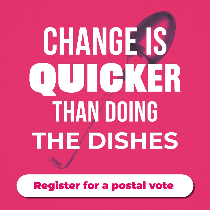 UKLabour's tweet photo. Anyone can register for a postal vote, whether you’re working on polling day, on holiday, or at home with your family.

And it only takes a few minutes to sign up.

This is your chance to make your voice heard and help Labour win on Thursday 4 May. 
 
Apply today:
