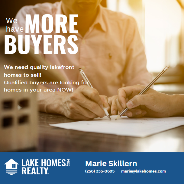 MarieSkillern1's tweet photo. Buyers are looking! Give me a call and we can get that lake home sold! 

#selling #buying #realty #lakerealty #homebuying #homeselling #lakehomes #lakehomesrealty #lakelife #lakeliving #alabamalakes #lakerealtor #lakerealestate https://t.co/sjNlCvqVEd