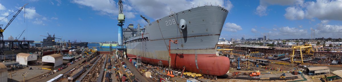 GDNASSCO's tweet photo. Friday views at NASSCO-San Diego. #NASSCObuilt https://t.co/e3PEG4kjsN