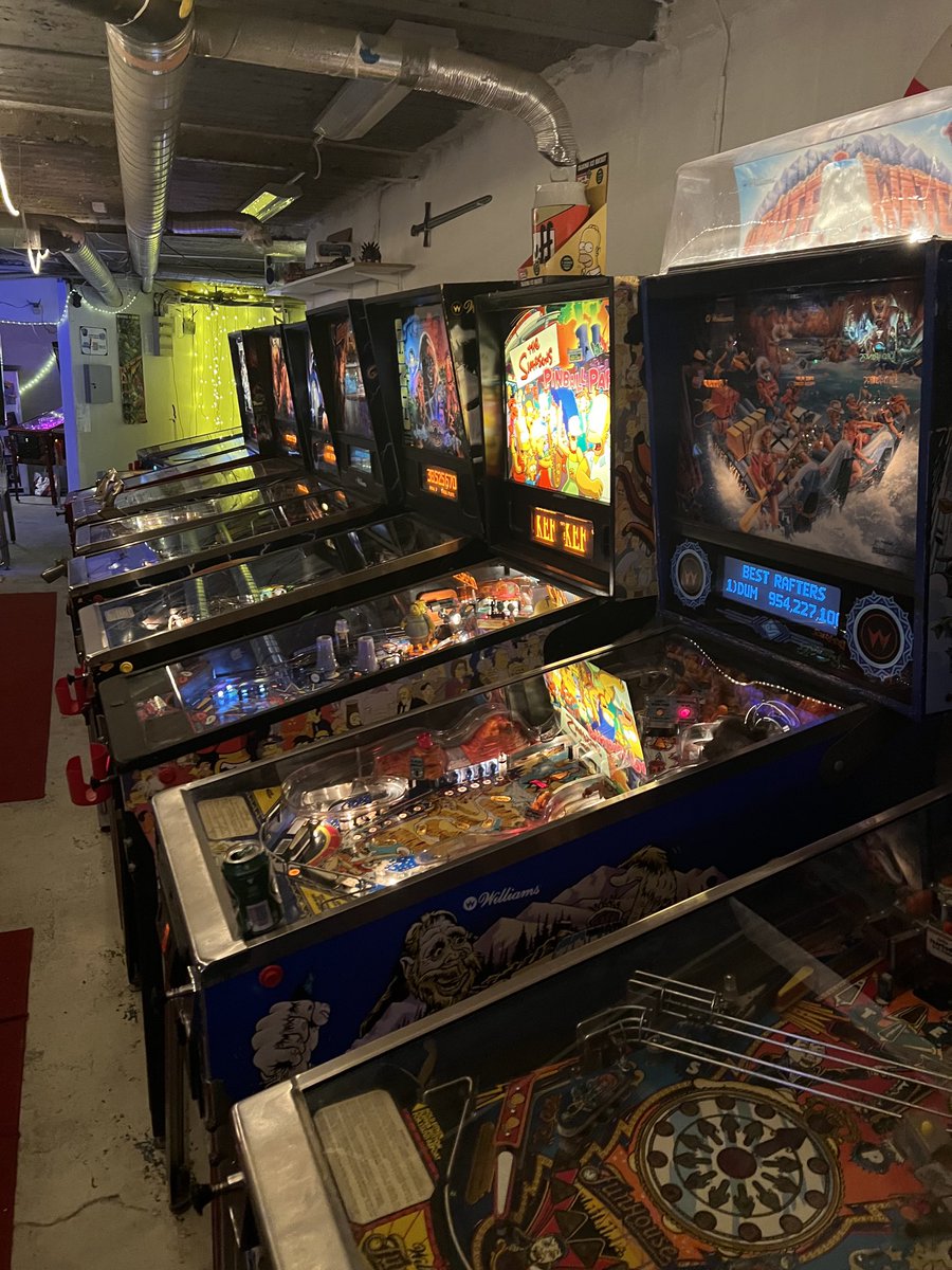 Sean Maxwell on Twitter "RT TonyTodd54 Pinball heaven"