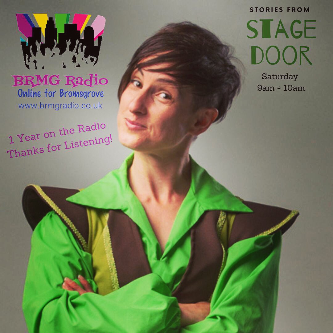 How is it a year already?? #radio #celebrate 
Thank you for having me <a href="/brmgradio/">BRMGradio</a> 
#listen #presenter #fun #stagedoor 
Tune in tomorrow 9AM