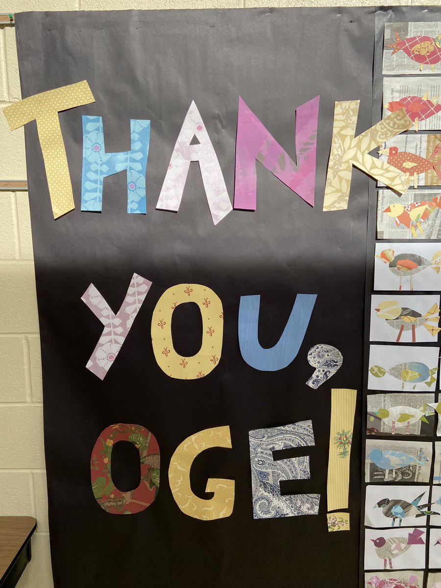 BraveReader73's tweet photo. We are excited to see you, @ogemora! Illustrator/author visit on Monday at Stillman! https://t.co/QdLGa2GvF1