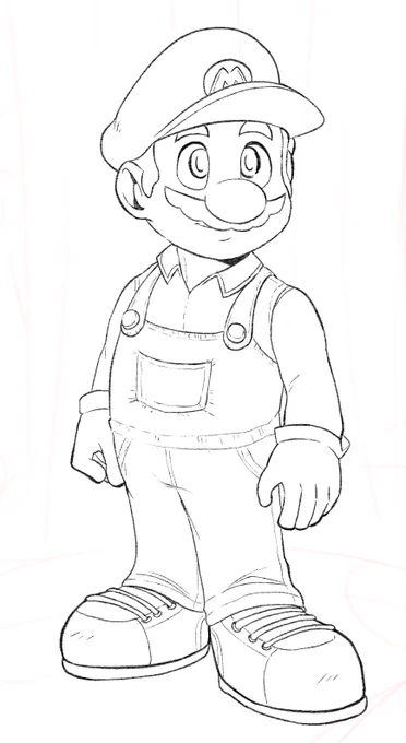 I understand he is a lovely twink boi.I try to make the eyes more rounded and glazed than when I draw etc characters to express their original loveliness, and I also try to make their faces fuller. I also try to make he face more twink by pulling he bangs out of her hat a little  