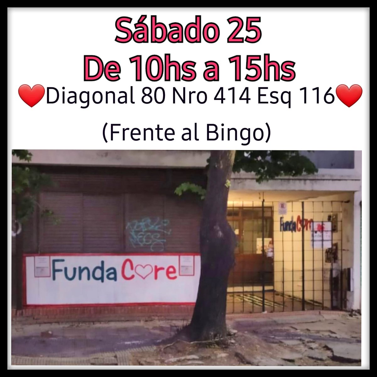 ESTAMOS A FULLL!!! Sabado 25. Abierto de 10hs a 15hs.  Los esperamos para recibir sus donaciones❤️. Tapitas, latas de gaseosas y cerveza, llaves y candados. Además podes aprovechar las promociones de nuestras macetas!🤩. Nos ayudas dando retwitteado