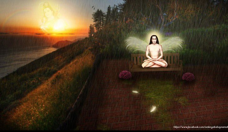 ombabajiom's tweet photo. When you enter the silence through deep meditation, the world outside and all your troubles will drop away. You will experience undying bliss and it is in this silence that one acquires real strength and finds perennial joy.

Aum Namaha Babaji Kriya Shakti! https://t.co/QzBCaYxjkn