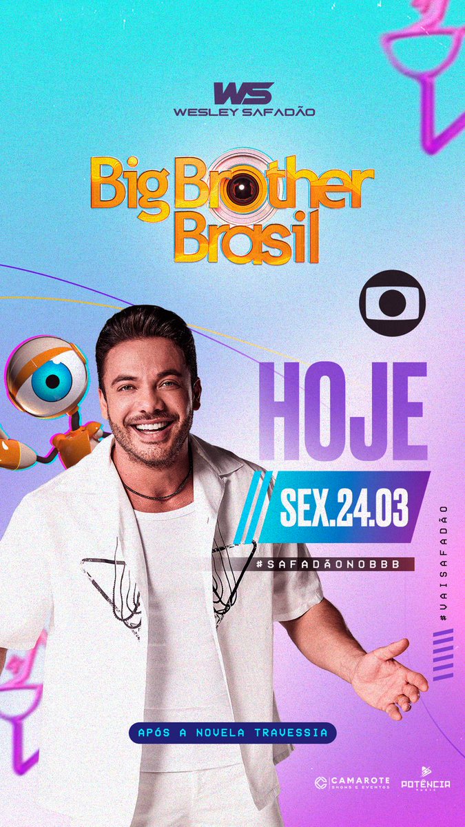 SafadoesI's tweet photo. @WesleySafadao hoje tem viu JG E WS NO BBB o melhor. https://t.co/rd3J5LsfdG