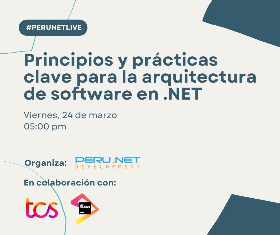 PeruNETDev's tweet image. ¡Estamos en vivo!
Únete para aprender acerca de arquitectura de software, prácticas clave y como aplicarlas sobre .NET
youtube.com/live/AKdgXOszI…
#dotnet #arquitecture #software