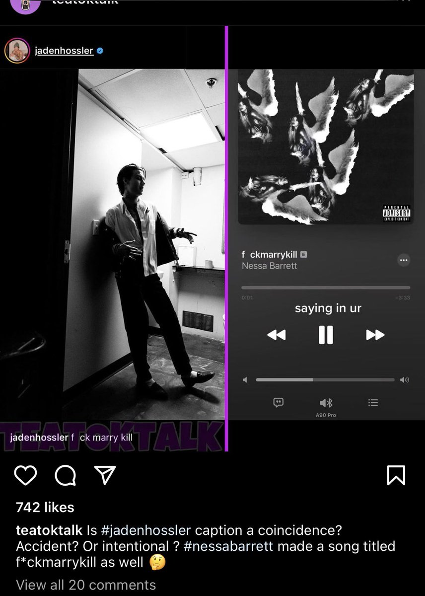 upsteadtrasse's tweet image. YES! Cause everything jaden and nessa do is totally related to eachother 😃