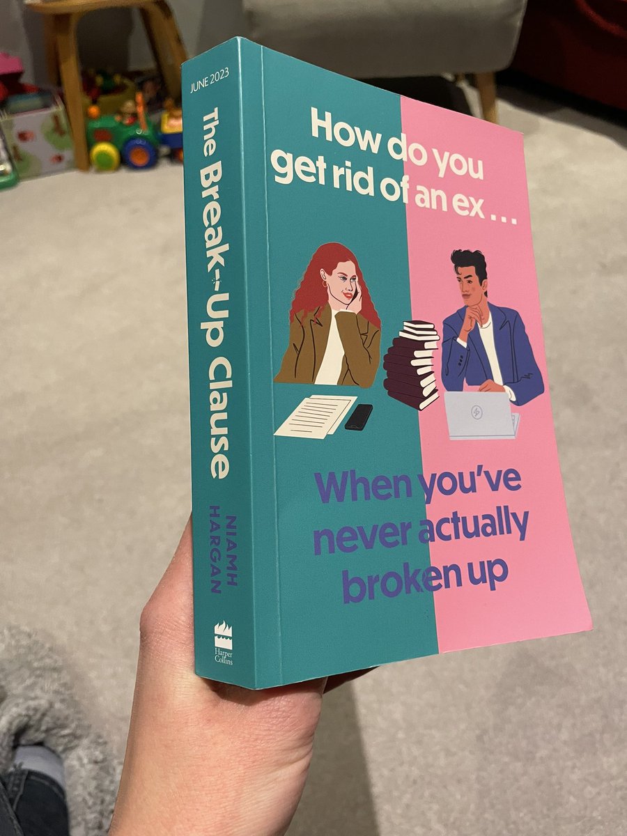 @EveWithAnN I picked up #TheBreakUpClause on Wed night and I’m absolutely loving it! I know Fia would be furious, but I am rooting for Fia and Benjamin already!
 @HarperInsider