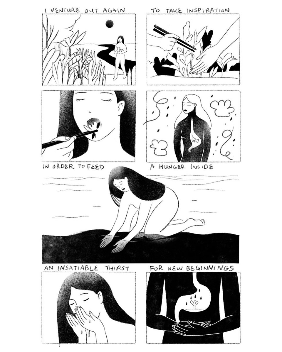 lydiafu's tweet photo. Renewal🌱 comic drawn 2021 for Short Run Seattle’s Trailer Blaze zine- grab a physical copy from the Short Run Seattle shop online.
Happy international women’s month
#renewal #comic #illustration #drawing #shortrunseattle #trailerblaze #zine #art https://t.co/ejynr0CXKC