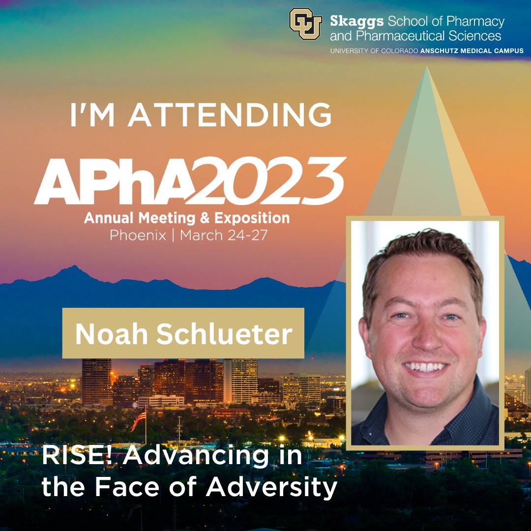 CUPharmacy's tweet image. #conferencealert Who is at #APhA2023? Stop by our table and chat with Noah Schlueter about our programs, learn about our award-winning distance degrees, and take some #CUPharmacy #swag!
