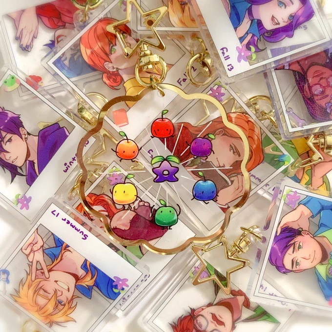  STARDEW CHARM RESTOCK IS LIVE!final restock for a while!! links below if you want to snag them before they're gone  