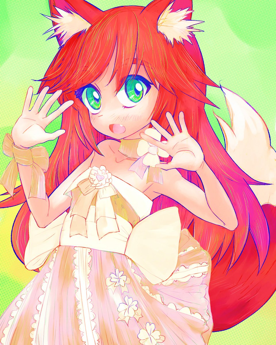 #見た人も何かよその子をあげる
たのしいですよね
よその子描くの 