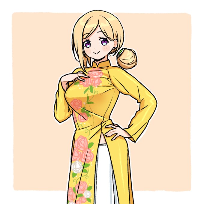 アキロゼの新鮮なアオザイ情報助かり#アロ絵#アキびゅーわーるど 