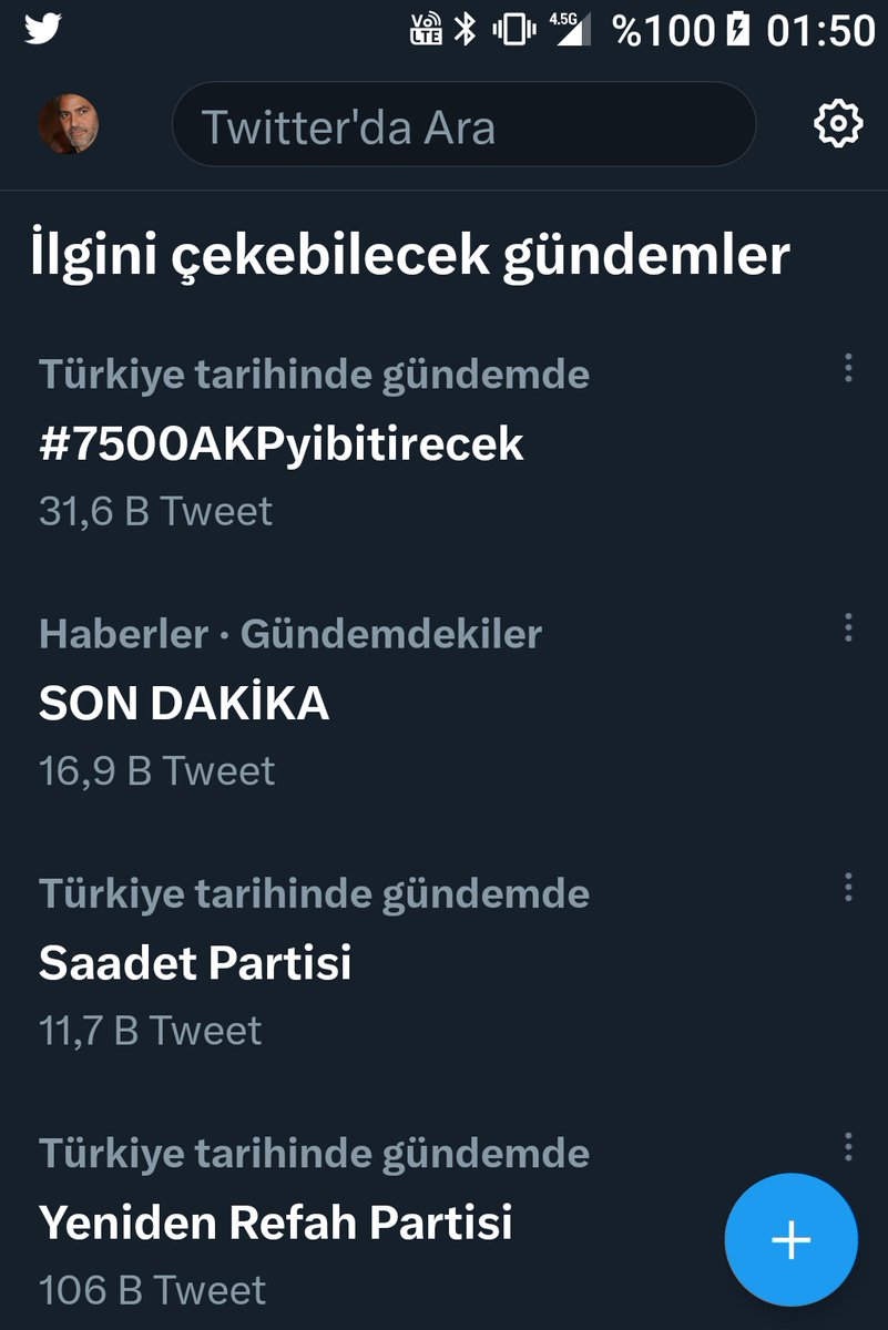 Saat gece 01.55 ülkemizde gündem emekli maaşları bu birilerine huzur yok demektir. 

#7500AKPyibitirecek