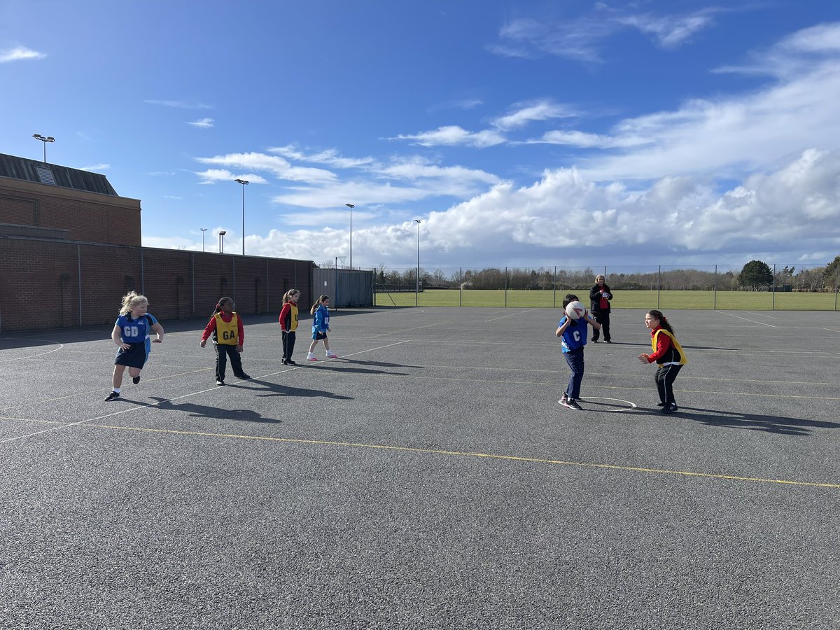NHS_Sport's tweet photo. Some wonderful fixtures for our Juniors to end the netball season today. Thanks to Broughton Manor for coming over. #netballrules #alwayslearning ๐๐๐ https://t.co/G12swdWYZ5