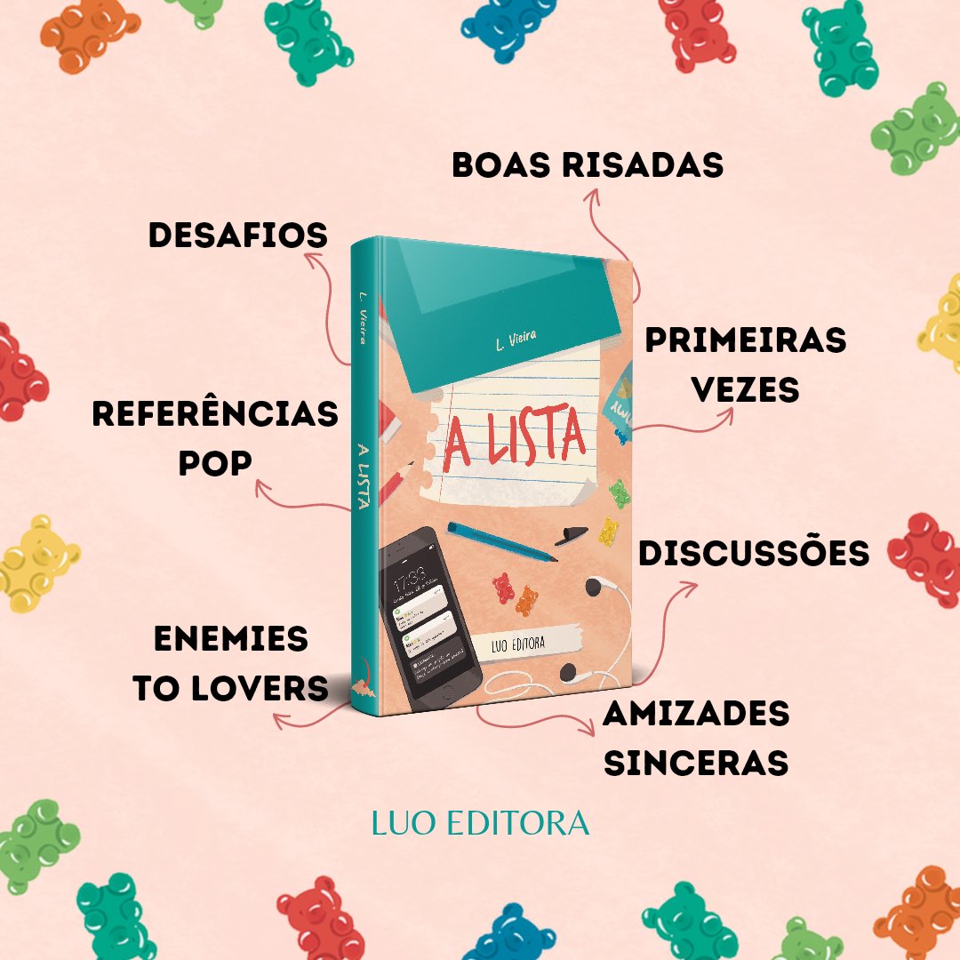 luoeditora's tweet photo. Vem descobrir o que te espera em A LISTA, livro de volume único da @cosmosphoria.

A Lista é uma comedia romântica adulta que fala sobre Alec e Minjun, uma dupla de amigos que dividem um apartamento e possuem metas divergentes para a vida universitária. https://t.co/vinGFhd4uQ