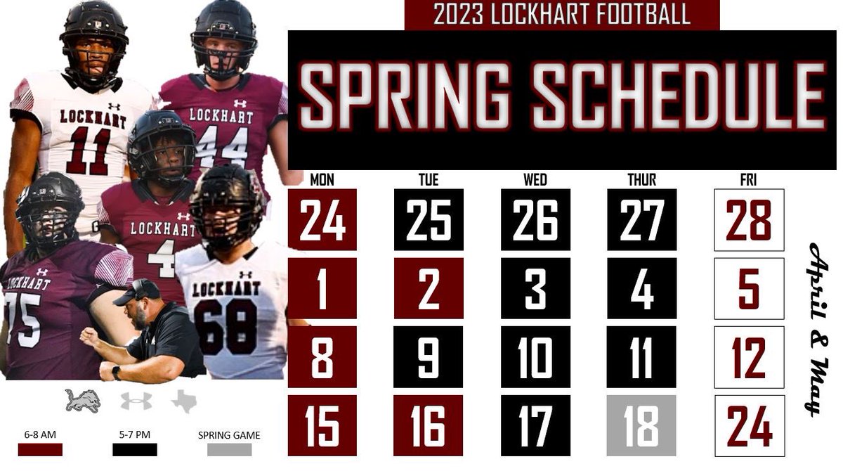 SPRING FOOTBALL #TLW