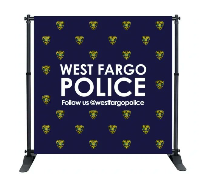 GoPromo3's tweet photo. Check out the banner we did for the WFPD! Give them a follow @westfargopolice and thank you WFPD for serving our community.
#justgopromo #consideritbranded #getnoticed #WFPD #WestFargo #banner #promoproducts https://t.co/n5ZNpXlsnw