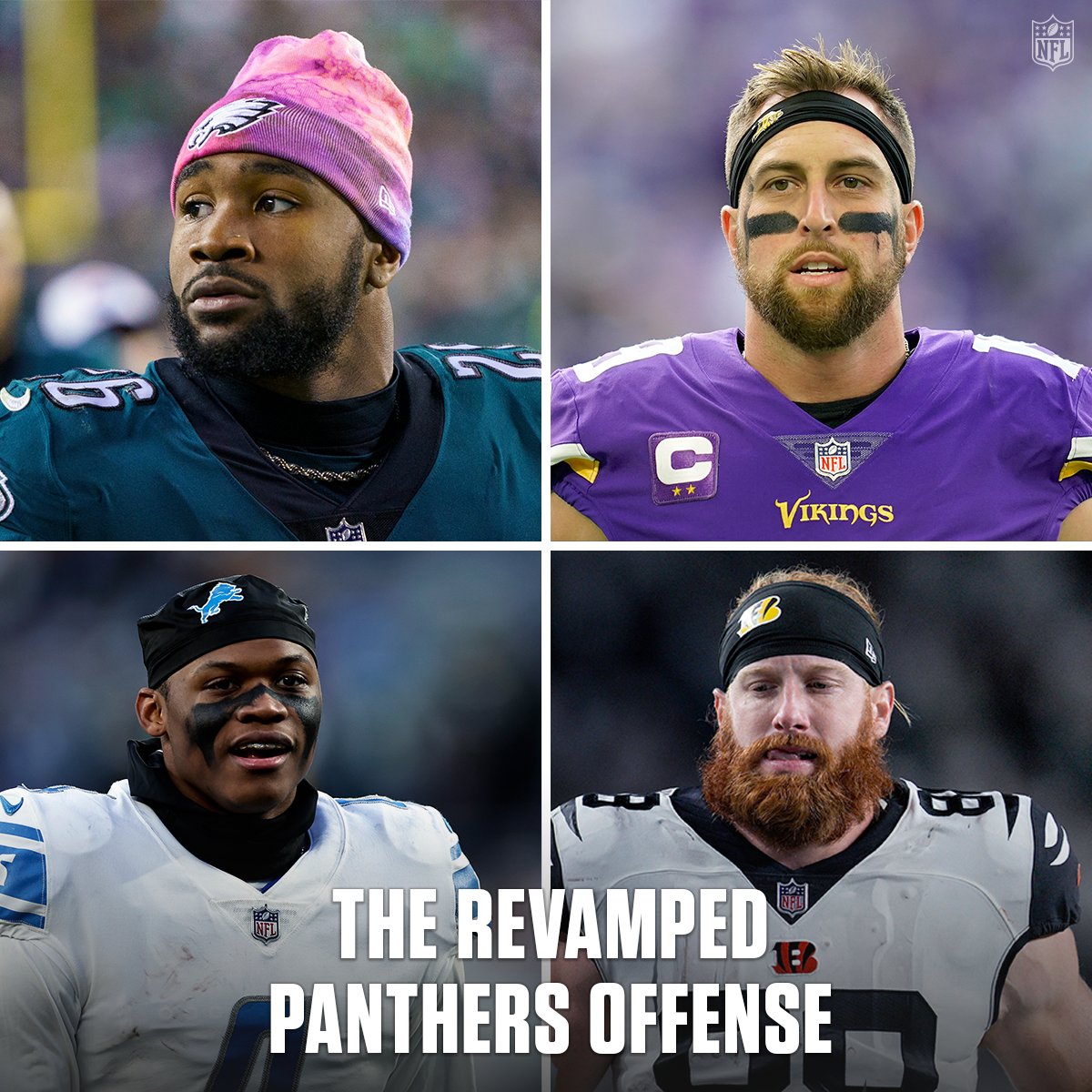 NFL's tweet photo. New season, new @Panthers.  

And the No. 1 pick still to come 👀 https://t.co/LoNwLzpCsH
