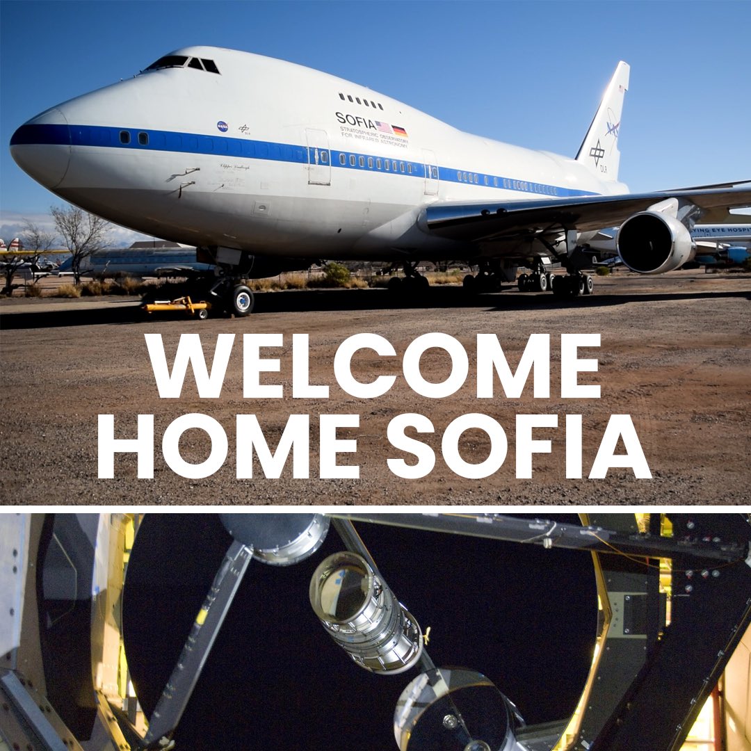 activegalactic's tweet image. Active Galactic got to visit SOFIA and we’re bringing you with us! Check out our newest video right now to hear the story of SOFIA, @NASA’s recently retired infrared observatory aboard a plane: youtu.be/kkbP8vXLeMg
#NASA #space #astronomy #STEM #sciencecommunication