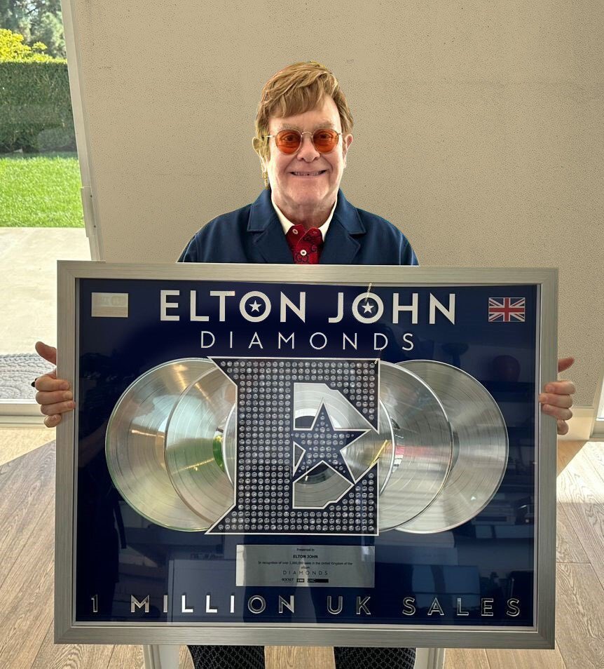   Happy birthday Elton John 76 