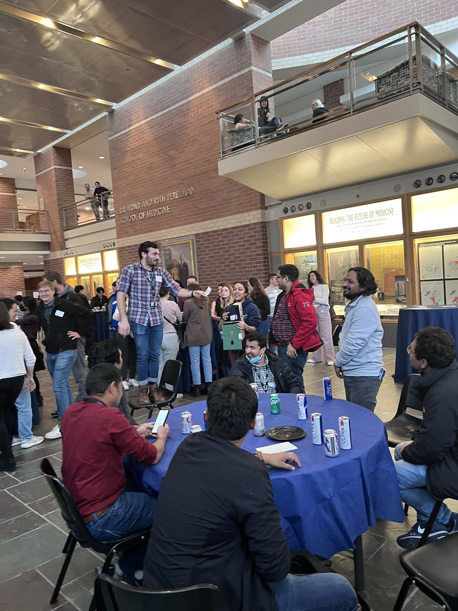 PennPPA's tweet photo. More snippets from today’s Happy hour!
Tag us if you came! 🥳
#PennPostdocs #BGSA #PPA https://t.co/BwXQAKCRqt