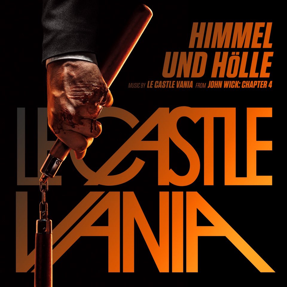 LeCastleVania's tweet photo. For everyone asking about when my music from John Wick: Chapter 4 will be released. I have my own full EP being released in association with the movie. It will be out one week from today on the 31st! https://t.co/COi7kiL72n