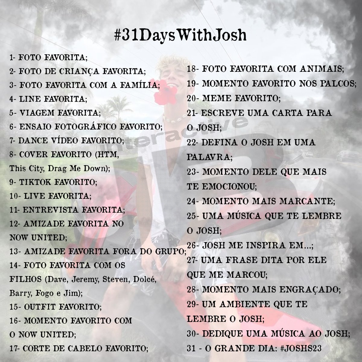 HeyEmillys's tweet photo. #31DaysWithJosh
{@joshbeauchamp • @interactjoshb}
Momento Mais Marcante https://t.co/eTlvH64AZa