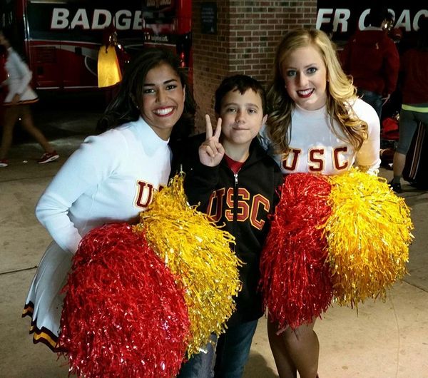 AmyDeeGee's tweet photo. #USCAdmit -- My son is a Trojan by birth and has been dreaming about going to USC since he was 8! He was devastated when he was deferred in EA. I am thrilled that he has been accepted to Viterbi. Fight On! https://t.co/n8V2YlSap8