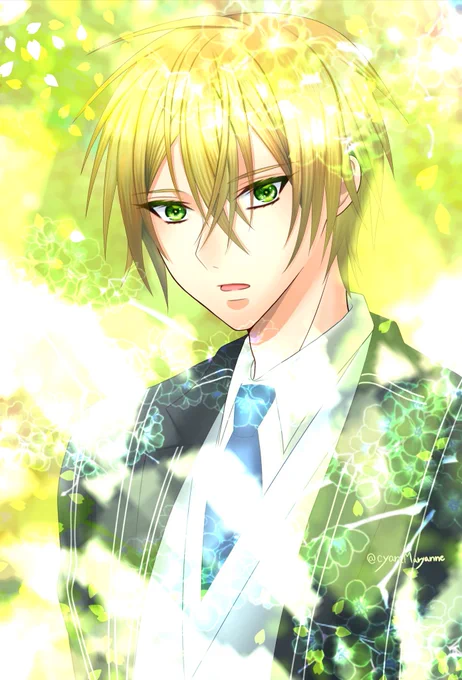 #私の絵のどこが好きか軽率に教えて欲しいけど来ないかもしれないからまず自分が好きなところを言う瞳ですね。私にとって瞳は宝石。嬉しい時、悲しい時、希望に満ちて輝く時もあれば、絶望に暮れる時もある。それでも、さいごのその瞬間まで、光輝く、命そのものだから。そして、山姥切国広への愛 