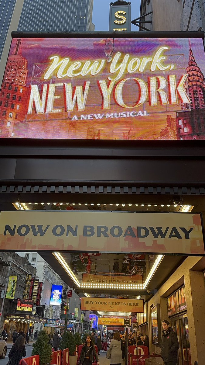 BrigidNYC's tweet photo. NEW YORK NEW YORK BROADWAY 🎭
#1stPreview
#SOLDOUT!
#NYNYBway #NYNYBROADWAY
#KanderandEbb https://t.co/54RMeWqHgE