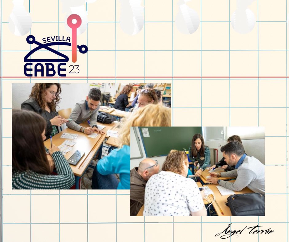 #eabe23 
⁣
Hace una semana
“Mi primer #EABE ”

Encuentro Educativo donde tantos docentes buenos juntos no pueden provocar otra cosa que un evento enriquecedor. Mi enhorabuena a la organización de <a href="/EABE2023/">EABE23</a> por hacernos disfrutar y aprender de tan buenos compañeros.