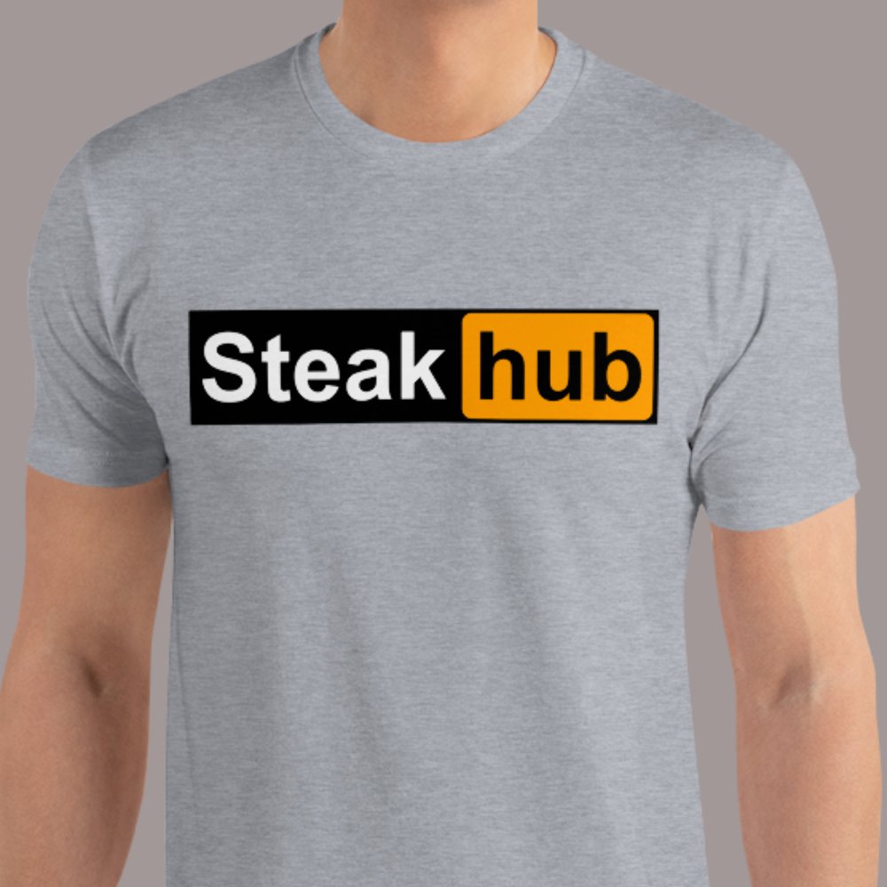 carnivore_jt's tweet photo. New T-Shirt drop! New "Steak Hub" Shirt with both Men's and Women's sizes! Check out the link in bio for more information.
.
.
.
#steakhub #tshirts #carnivore #onlymeats https://t.co/fmPxdkOMb5