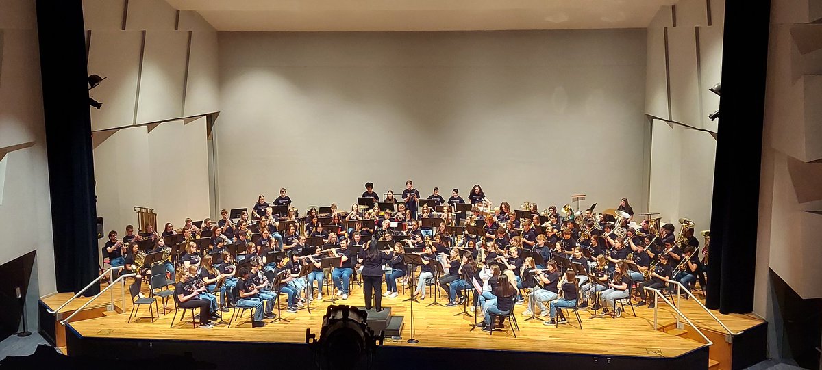 St. Cloud State University High School Honor Band...on a Friday!
Way to go Ava, Ayla, Morgan, Rylan, and Isaac!
#scsu #honorband #BrahamProud