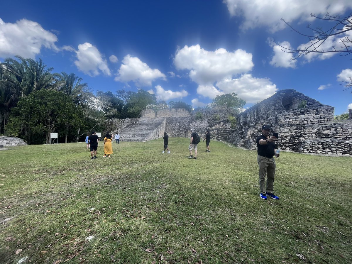 SecnesysC's tweet photo. Así disfrutamos de la experiencia arqueológica en KOHUNLICH. Aprendimos junto con nuestros clientes sobre la antigua civilización maya y admiramos las ruinas que son PATRIMONIO CULTURAL.

#ciberseguridad https://t.co/Ctd3L75WmD